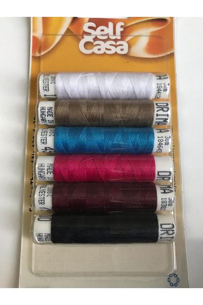 Self Casa Multi-Used Pantalon - Skirt- Dress Sewing strings 6 Colors x 30m