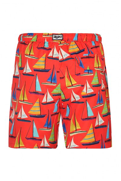 ZEKİ PATTERNED MEN'S SHORTS