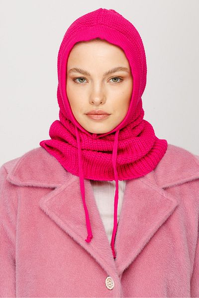 Mooncorn Φούξια Balaclava Knitwear Καπάκι