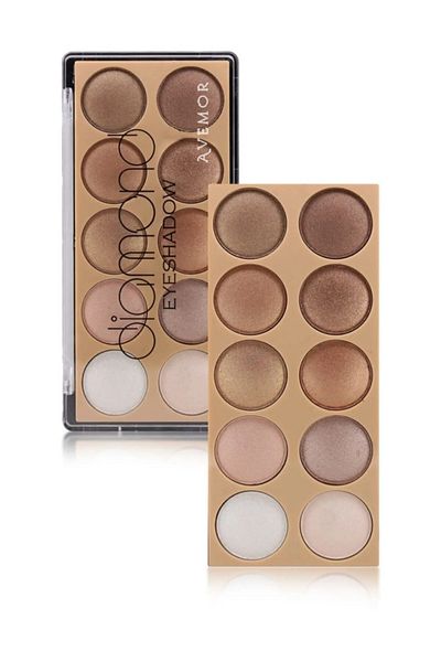 AVEMOR Diamond 10-Piece Eyeshadow Palette Set