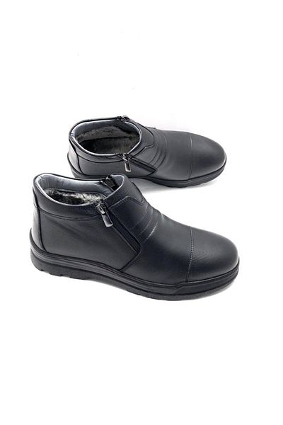 Derilax Ανδρικές μπότες από γνήσιο δέρμα Cold Proof Shearling