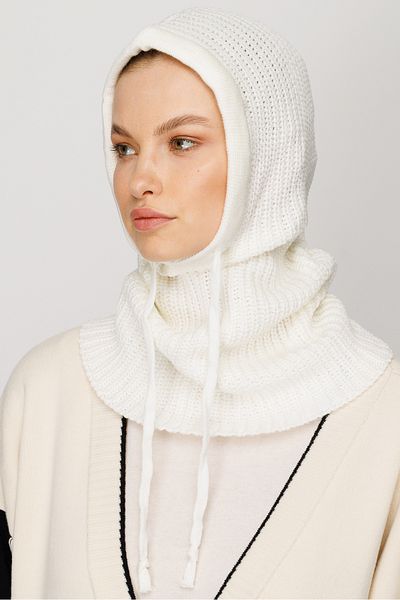 Mooncorn Ecru Balaclava Knitwear Headboard