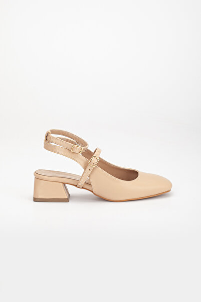 LİLLA short heel angular fit women's daily shoes