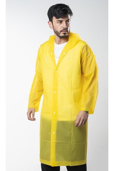 Yellow 2024 raincoat men
