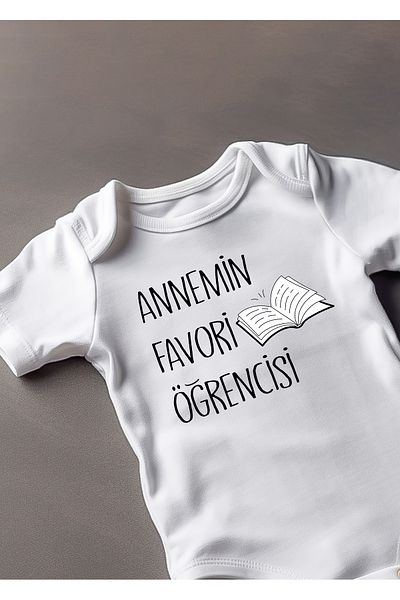 Lotus Baby Short Sleeve 100% Cotton Mom's Favorite Student Designed Baby Bodysuit