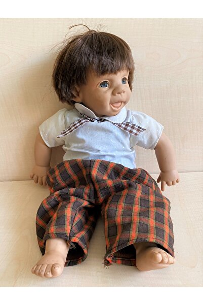 SANAT TACİRİ 37CM SİMBA DAMGALI AVRUPA BEBEK İFADELİ PLASTİK BEBEK ŞAŞKIN BEBEK