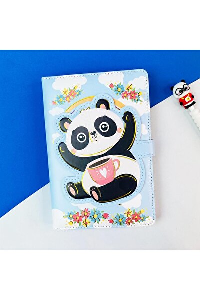 gifttime Блокнот з рельєфною обкладинкою з дизайном панди