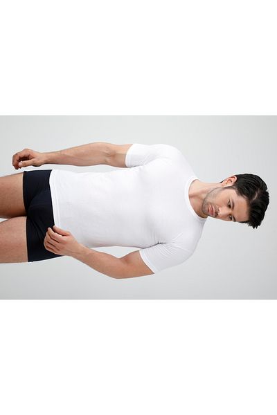 Gizem iç giyim Crew Neck Short Sleeve Undershirt 6 Pack