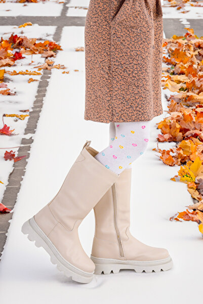 Kiko Kids 500 حذاء طويل بسحاب للفتيات