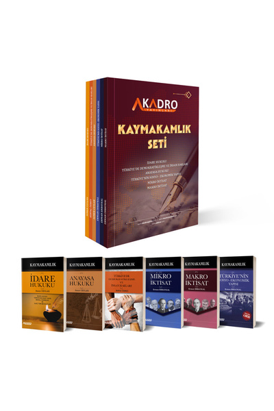 A Kadro Yayınları 2023 A KADRO Kaymakamlık Modüler Konu Anlatım Seti