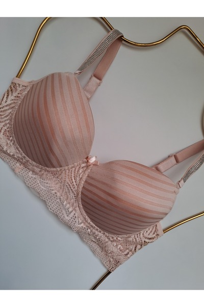 NARIYA Γυναικείο σουτιέν C Cup Plus Size Gathering Empty Cup Underwire σουτιέ...