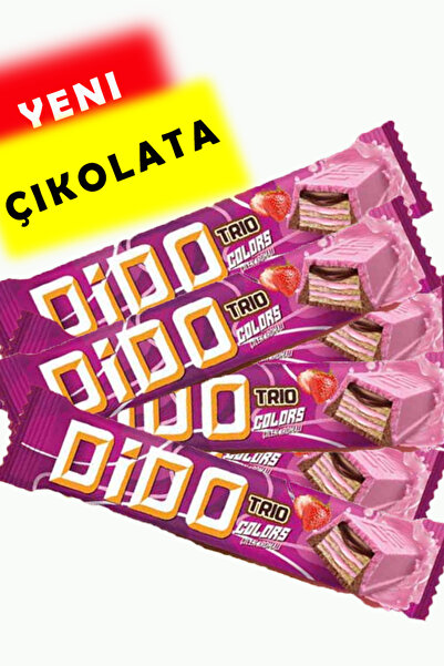 Ülker Dido Trio Colors Çilekli 36,5 Gr x 24 Adet