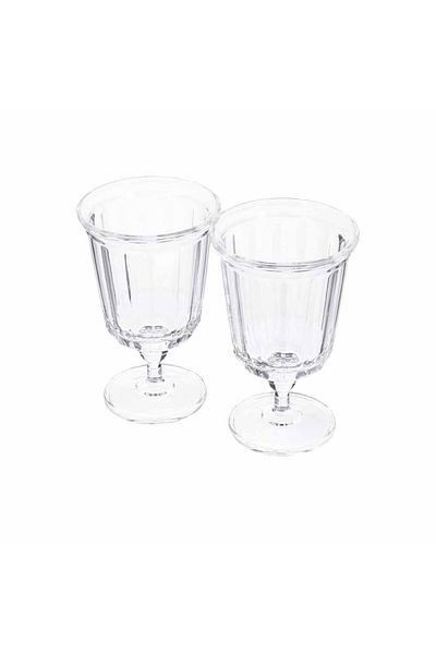 Paşabahçe Facade Crystal Ice Cream Rack, 2 Pack, 360 cc