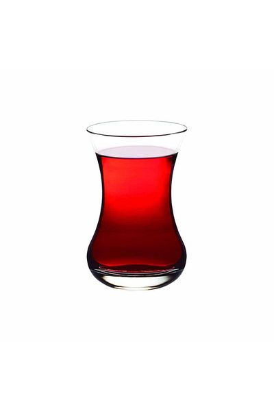 Paşabahçe Slim Waist Tea Glass, Plain, 155 ml, 6 Pieces