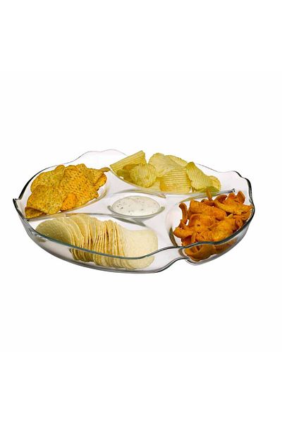 Paşabahçe Domestic Basic Serving Glass Plate - 30cm