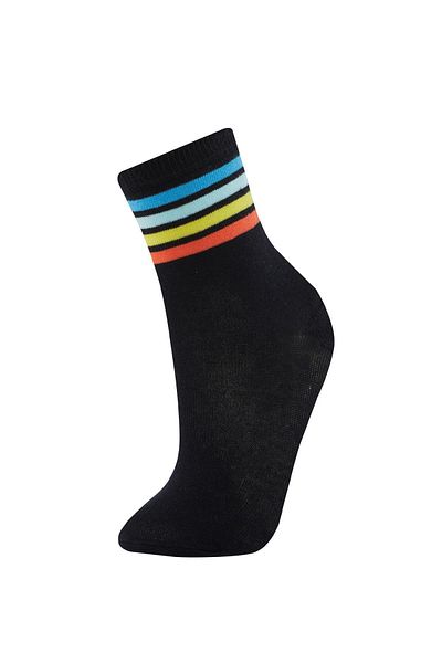 DeFacto Boy's 3-Pack Cotton Long Socks A6672a8ns