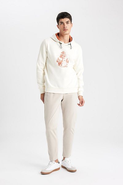 DeFacto Modern Fit Hooded Sweatshirt