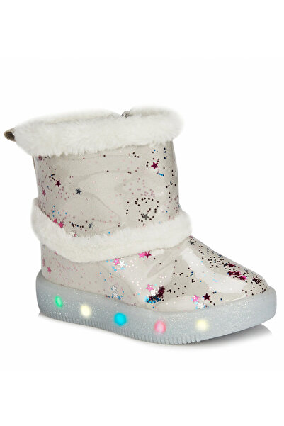 Vicco Comet Lighted Baby Girl Boots - Zippered 220.20k.108