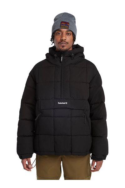 Timberland Ανδρικό παλτό με κουκούλα μαύρο Puffer - TB0A6JUD0011_Pullover