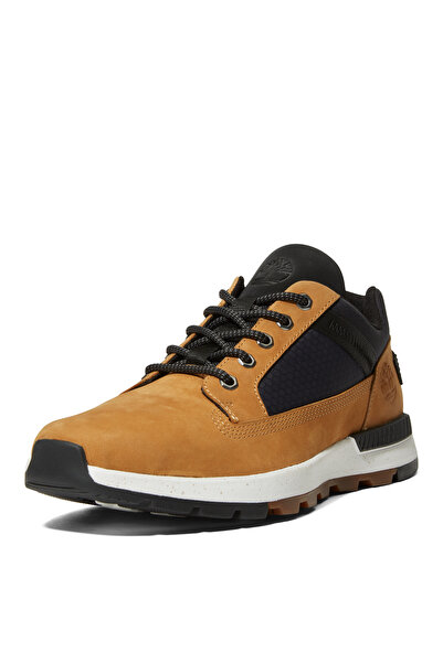 Timberland Men's Yellow Leather Sneakers TB0A61T12311