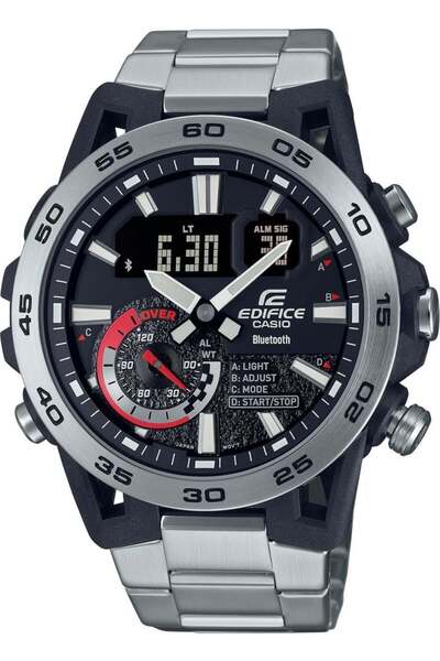 Casio ECB-40D-1ADF Men's Wristwatch with Bluetooth