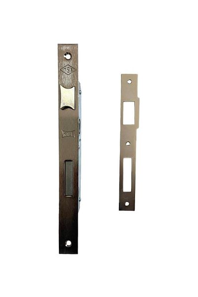 KALE Nickel Wooden Bathroom Wc Lock 35mm Wide 169 Rwc 1 Piece