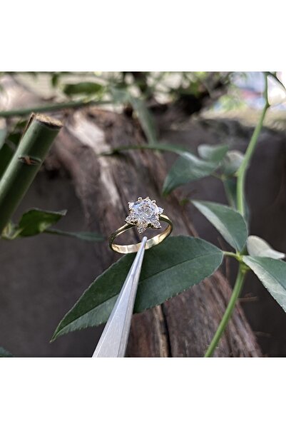 DİLEK KUYUMCULUK Lotus altın yüzük