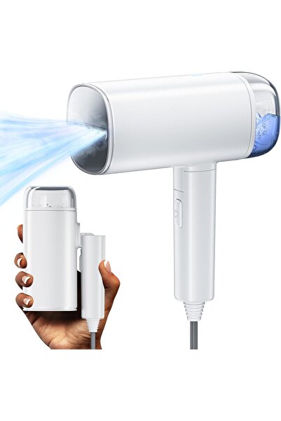 Mioduro Katlanabilir El Tipi Buharlı Kırışık Düzeltici, 2'si 1 arada Yatay ve...