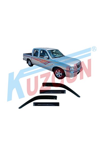 Kuzgun Mazda Çift Kabin 2006-2010 Cam Rüzgarlığı Dörtlü Mügen Set Kaporta Üze...