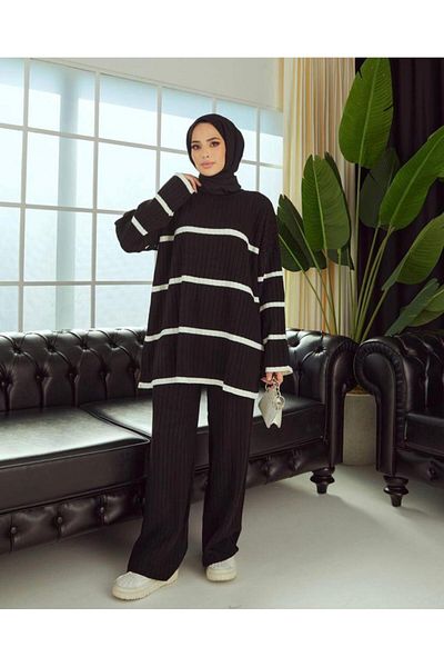 Ahel Tasarım Knitwear Suit Set