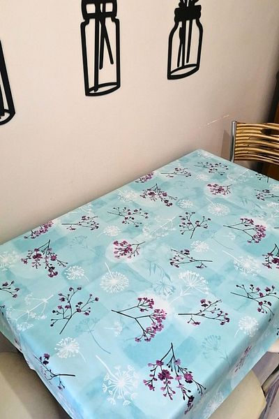 ELEGANCEV Покривка за маса с подплата от мушама - квадратна, кръгла, правоъгълна - MVY