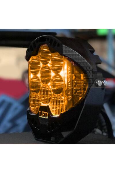 C9 6.5" Baja Style Shooter Offroad Projektör Turuncu Led Lamba Uyumlu