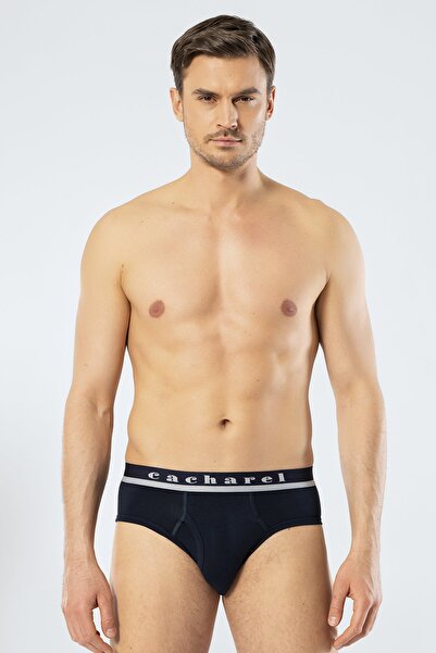 Cacharel 1311 Navy Blue Men's Banded Slip