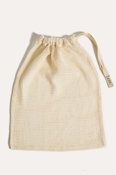 Less Sürdürülebilir Yaşam Gereçleri File Saklama Kesesi | Büyük Boy (40X30CM)