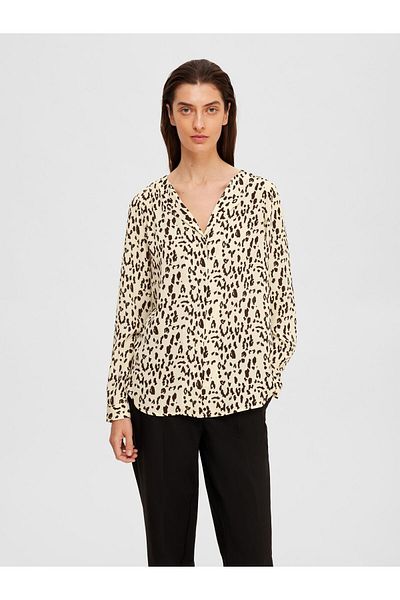 Selected Femme Hemd Leoprint