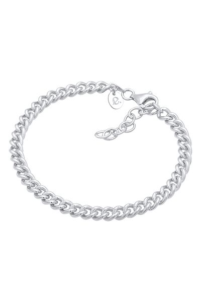 ELLI Armband Panzerkette Massiv Maskulin Unisex 925 Silber