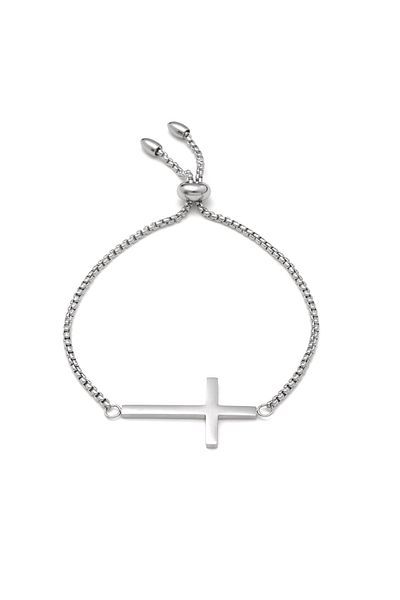 Heideman Armband Crux silberfarben poliert elegant