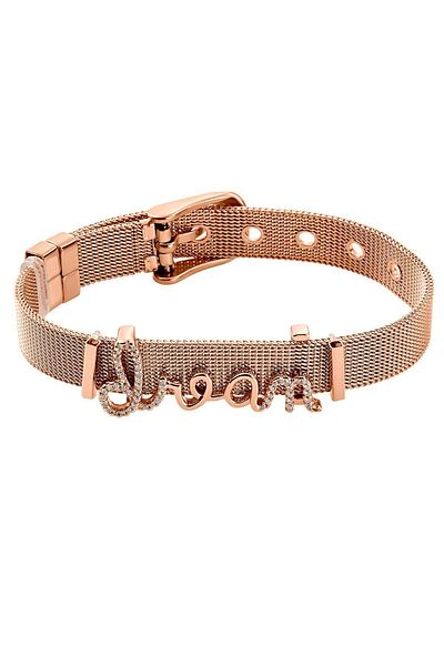 Heideman Mesh Armkette Für Frauen Mesh Armband Dream Rose Goldfarben Modisch