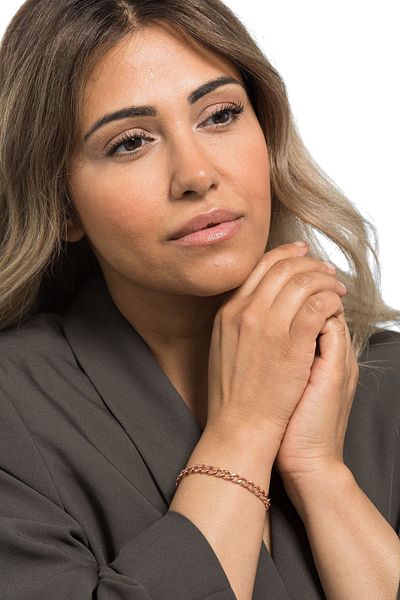 Heideman Gliederarmband Ylva Rose Goldfarben Feminin