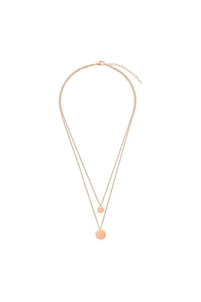 Heideman Halskette Circle Klein Gross Rose Goldfarben Elegant
