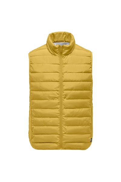 Only & Sons Vestă galbenă Bron pentru bărbați - 22025685 -HGL