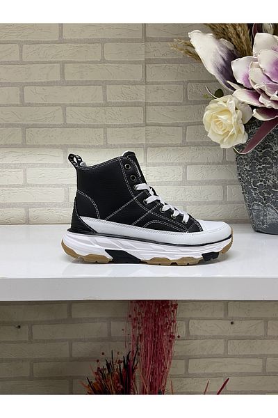 Kinetix ankle length black orthopedic women's skin sneakers sports shoes