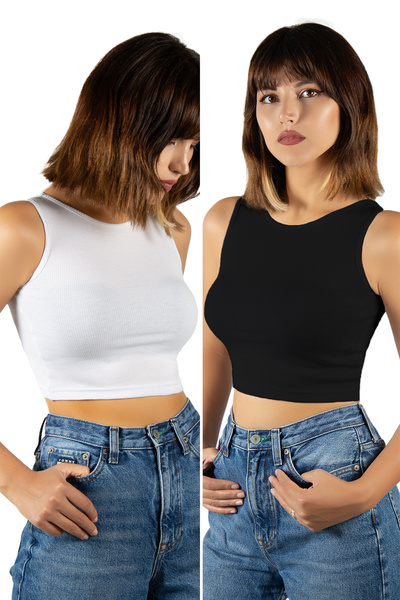 Terapi Men Συσκευασία 2 Ασπρόμαυρων Εφαρμοσμένων/Απομονωμένων Εσωρούχων Crop ...