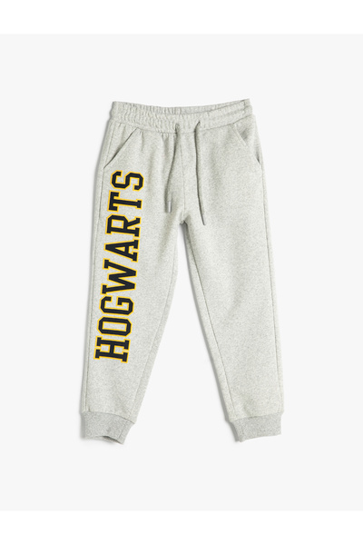 Koton Harry Poter Jogger-Jogginghose, lizenziert, Taillengurt, Taschendetail,...