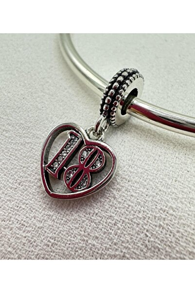 My Story 18. Yaş Günü Sallantılı Gümüş Charm