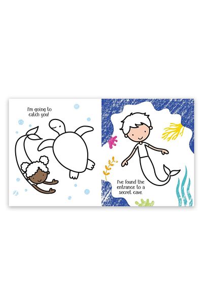 Usborne First Colorful Mermaids
