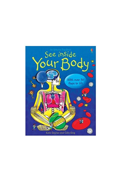 Usborne Детска книга - Разгледай тялото си отвътре