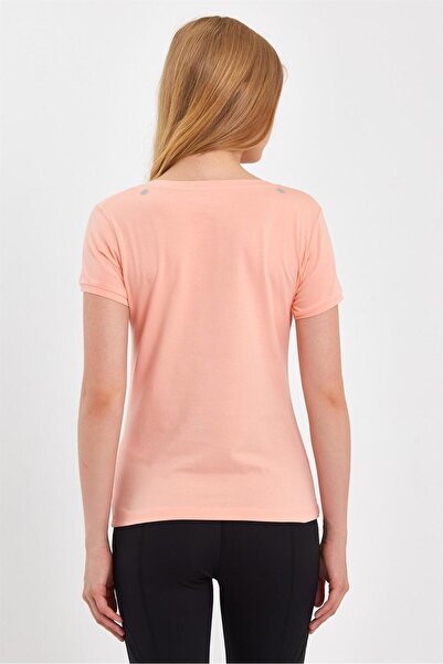 GRAB Γυναικείο αθλητικό μονό με κοντό μανίκι V λαιμόκοψη