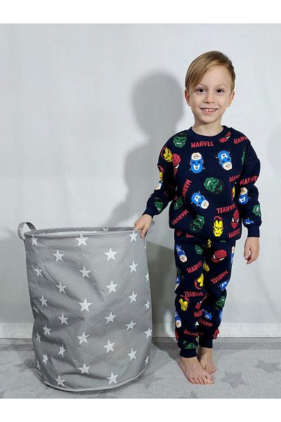 MİNİKO KİDS SET DE TRENCĂ BUMBAC CU 3 TRE MARVEL BOY’S MARVEL