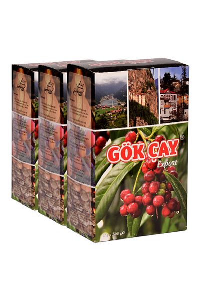 Gök Çay Gökçay Local Box - 500 gr Set of 3